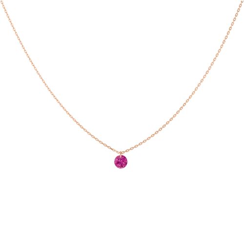 La Brune & La Blonde Confetti rose gold and ruby 0.30 carats