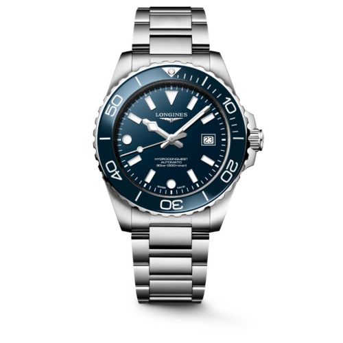 Longines Hydroconquest Automatico 42 mm Azul L3.788.4.96.6