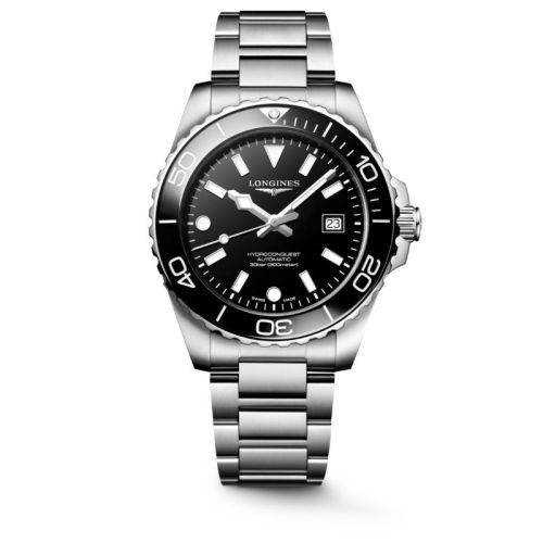 Longines HydroConquest Automático 42 mm Negro L3.788.4.56.6