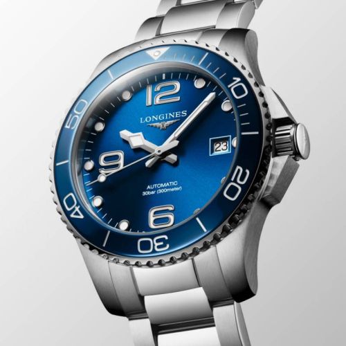 Longines HydroConquest Automático 39 mm Acero Azul L3.780.4.96.6