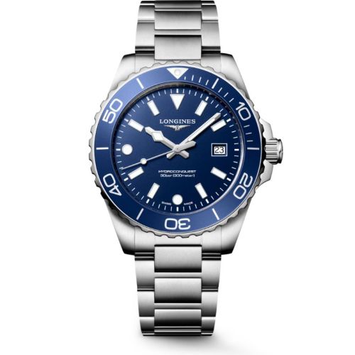 Longines HydroConquest Cuarzo 42 mm Esfera Azul L3.769.4.96.6