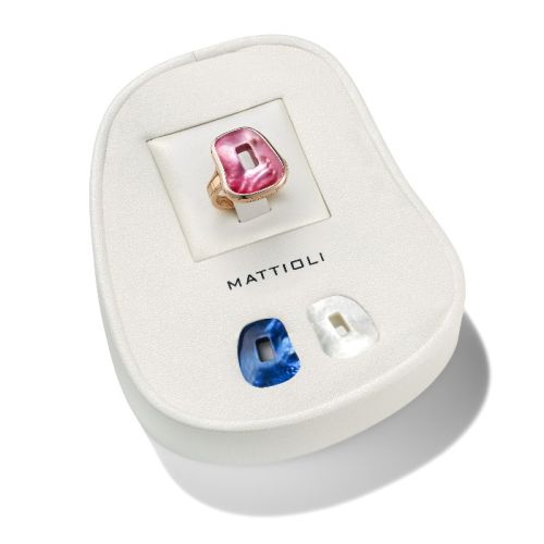Mattioli Puzzle rose gold ring kit