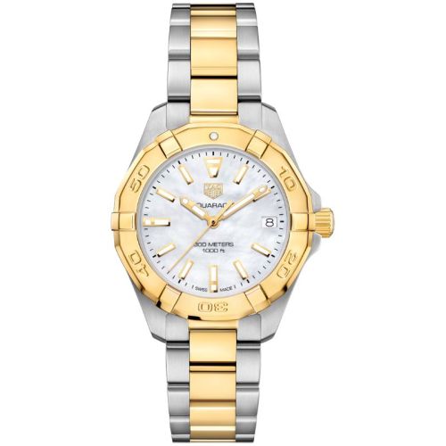 TAG Heuer Aquaracer 32 mm Acero & Oro Esfera Madreperla WBD1320.BB0320