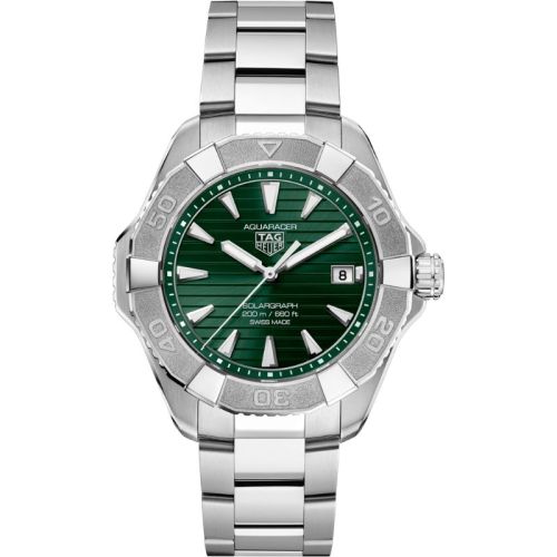 TAG Heuer Aquaracer 200 Solargraph 40 mm Verde WBP1118.BA0047