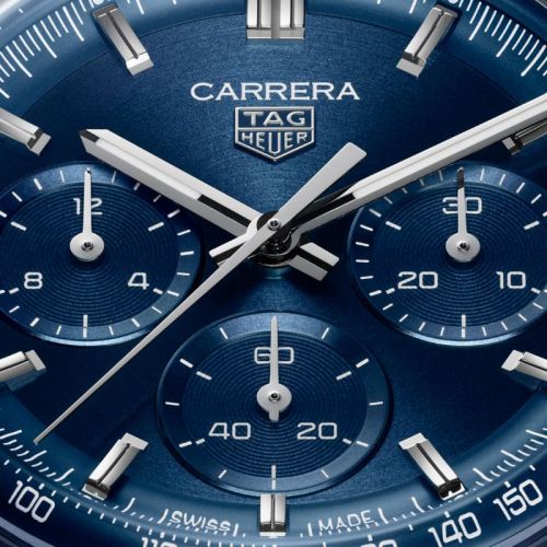 TAG Heuer Carrera Chronograph TH20-00 Azul 41 mm CBS2113.BA0053