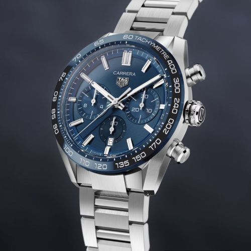 TAG Heuer Carrera Chronograph 44 mm Azul Automático CBN2A1A.BA0643