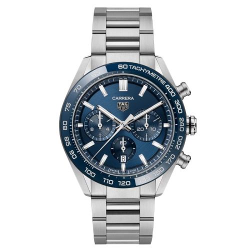 TAG Heuer Carrera Chronograph 44 mm Azul Automático CBN2A1A.BA0643