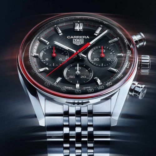 TAG Heuer Carrera Chronograph Glassbox Negro 41 mm CBS2114.BA0053