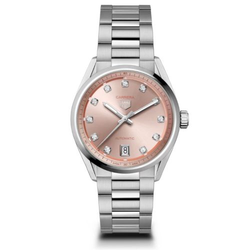 TAG Heuer Carrera Date 36mm Rosa Diamantes WBN231D.BA0001
