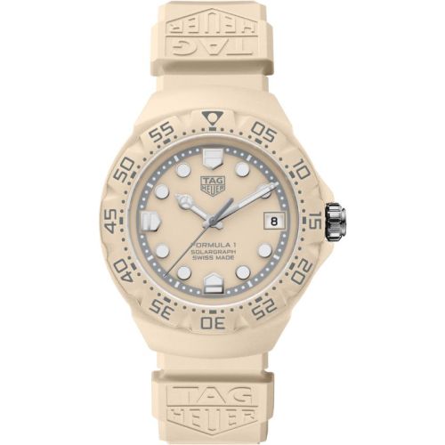 TAG Heuer Formula 1 Solargraph 38 mm Edición Limitada Beige WBY1164.FT8114