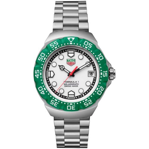 TAG Heuer Formula 1 Solargraph Verde 38 mm WBY111E.BA0042
