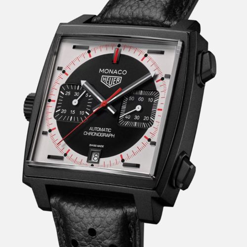 Monaco Chronograph Stopwatch Limited Edition CAW218F.FC6356