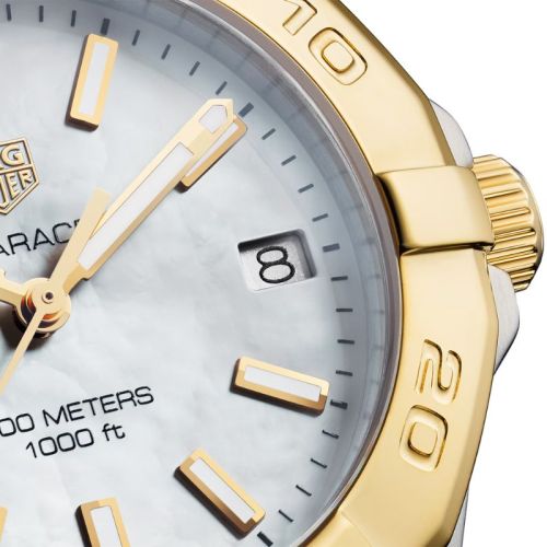 TAG Heuer Aquaracer 32 mm Acero & Oro Esfera Madreperla WBD1320.BB0320