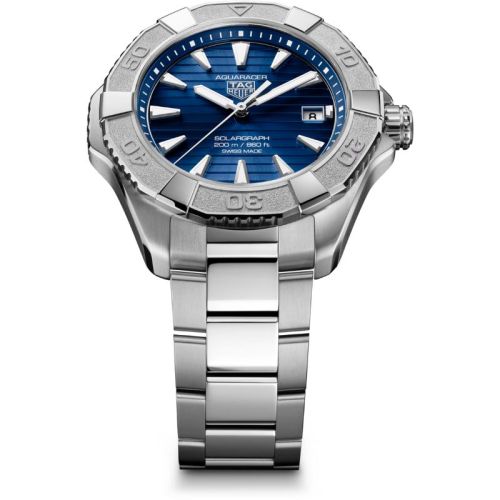 TAG Heuer Aquaracer Professional 200 Solargraph 40 mm Azul WBP1117.BA0047