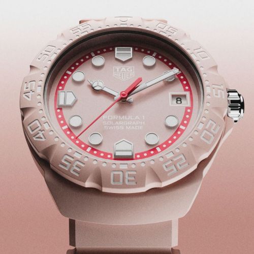 TAG Heuer Formula 1 Solargraph Edición Limitada 38 mm Rosa WBY1165.FT8115