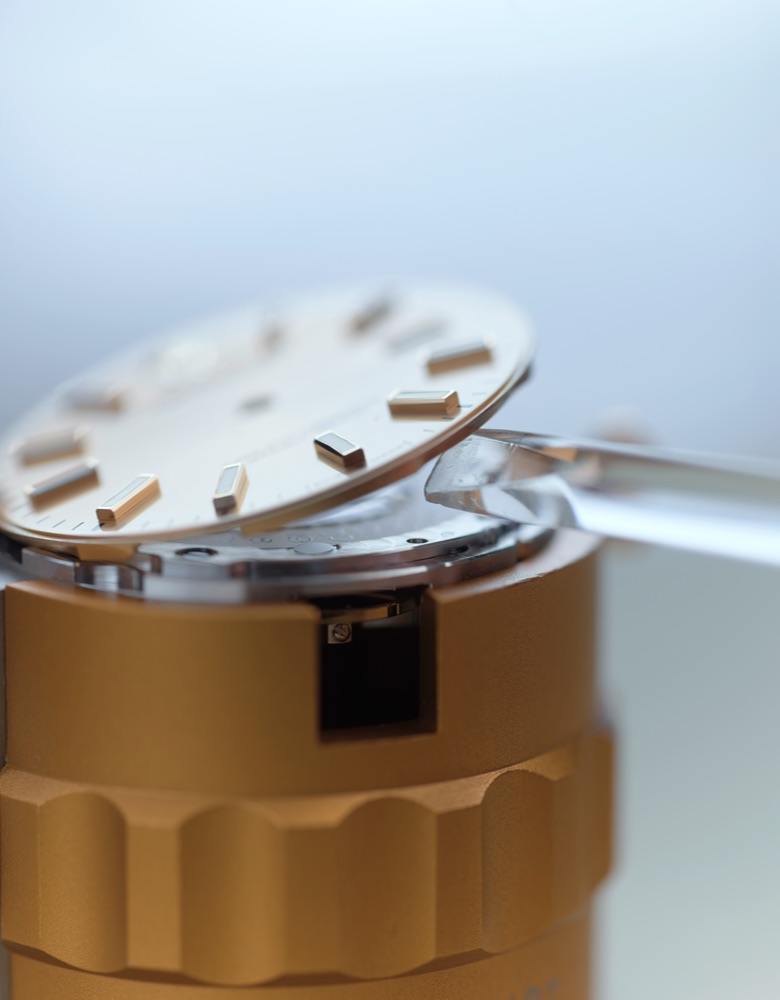 Rolex watch servicing procedure at Pedro Luis Olivares