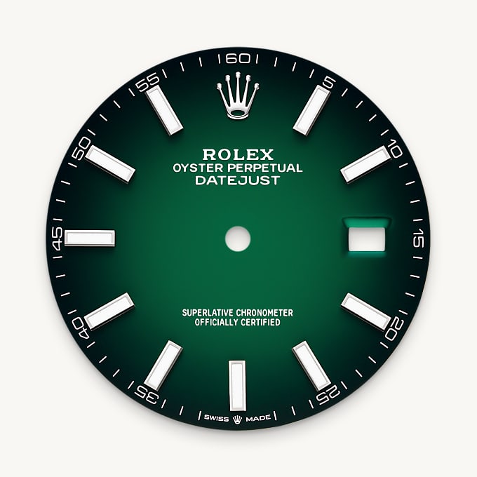 Rolex Datejust 41, Green ombré dial